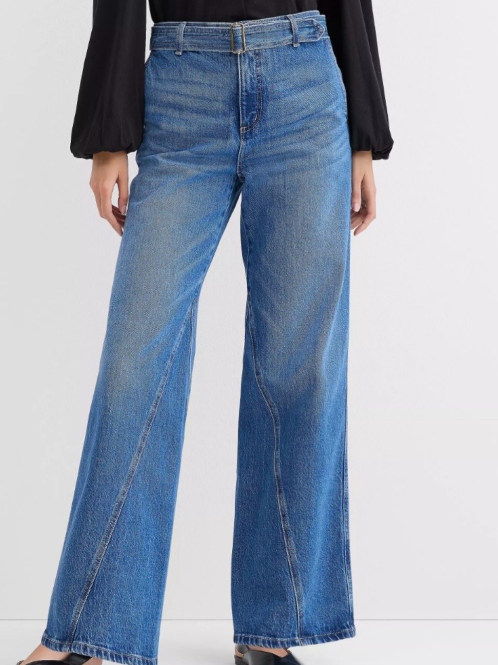 LOFT Wide-Leg Jeans